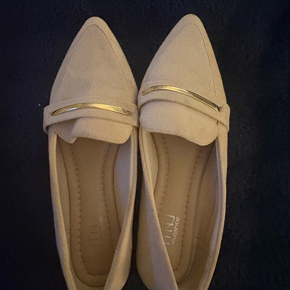 Beige Women's Loafers